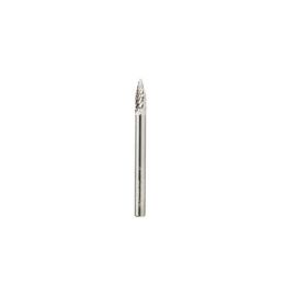 Amana Tool BURS-190 Pointed Tree Shape SC 1/8 D x 3/8 CH x 1/8 SHK x 1-1/2 Inch Long Double Cut SG Burr Bit