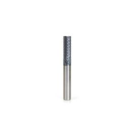 Amana Tool 48055-B High Performance Burr End 3/8 D x1 CH x 3/8 SHK x 3 Inch Long SC Fiberglass and Composite Cutting AlTiN Coated Router Bit