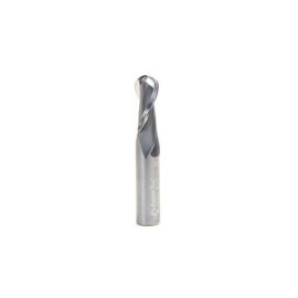 Amana Tool 46383 SC Up-Cut Spiral Ball Nose 1/4 R x 1/2 D x 1-1/8 CH x 1/2 SHK x 3 Inch Long x 2 Flute Router Bit with High Mirror Finish