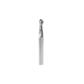 Amana Tool 46459 SC Up-Cut Spiral CNC Ball Nose 1/4 R x 1/2 D x 1-1/2 CH x 1/2 SHK x 5 Inch Long x 2 Flute Router Bit with High Mirror Finish -- For CNC Use Only --