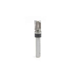 Amana Tool 45475-3TS Carbide Tipped Flush Trim Plunge Template 3/8 D x 1/2 CH x 1/4 Inch SHK w Upper Ball Bearing 3 Flute Router Bit