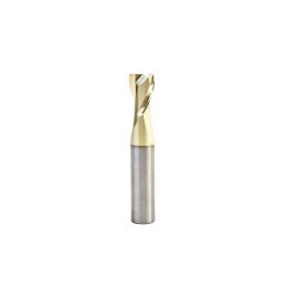 Amana Tool 46047 Solid Carbide Spiral 1/2 D x 3/4 CH x 1/2 SHK x 3 Inch Long Composite, Fiberglass & Phenolic Cutting ZrN Coated 2 Flute Up-Cut Router Bit