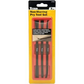 Titan 17713 3-Piece Non-Marring Precision Pry Bar Set