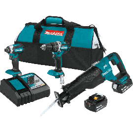 Makita XT328M 18V LXT Lit‑Ion Brushless Cordless 3‑Pc. Combo Kit (4.0Ah) | Dynamite Tool