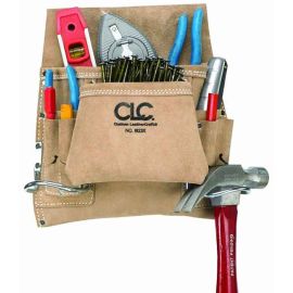 CLC 1823X 8 Pocket Suede Tool Bag - Custom Leathercraft