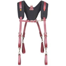 Custom LeatherCraft 21522 Padded Yoke Leather Suspenders | Dynamite Tool