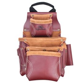 Custom LeatherCraft 21687 Heavy-Duty Leather Nail & Tool Bag | Dynamite Tool