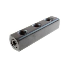 Coilhose 3032 3 Port Low-Profile Manifold, 1/4" In, 1/4" Out