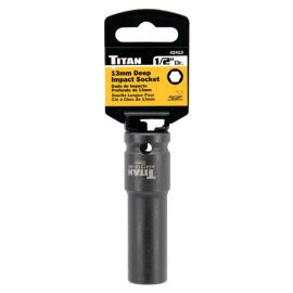 Titan 42413 13mm 1/2in Dr. 6pt MM Impact Socket