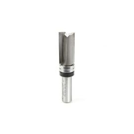 Amana Tool 45362 Carbide Tipped Down Shear Face Plunge Template 3/4 D x 1-1/2 CH x 1/2 Inch SHK w/ Upper Ball Bearing Router Bit