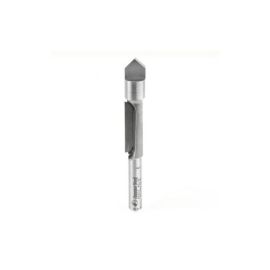 Amana Tool 45507 Carbide Tipped Panel Pilot 3/8 D x 1 Inch CH x 1/4 SHK Single Flute Router Bit