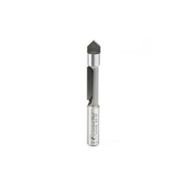 Amana Tool 45508 Carbide Tipped Panel Pilot 3/8 D x 1 Inch CH x 3/8 SHK Single Flute Router Bit