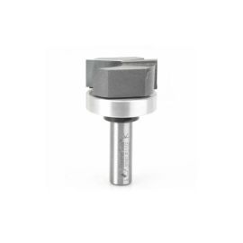 Amana Tool 45567 Carbide Tipped Bottom Cleaning 1-1/2 D x 5/8 CH x 1/2 Inch SHK w/ Upper Ball Bearing & Upshear Design Router Bit