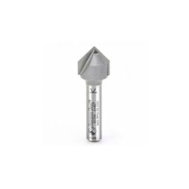 Amana 45704  90 Deg x 1/2 Dia CT V Groove Router Bit