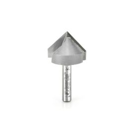 Amana 45722 90 Deg x 1 Inch CT V Groove Router Bit