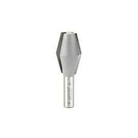 Amana Tool 45860 Carbide Tipped Butterfly Spine 14 Deg x 1-1/8 D x 1-3/4 CH x 1/2 Inch SHK Router Bit