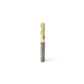 Amana Tool 46094 SC Spiral 1/4 D x 3/4 CH x 1/4 SHK x 2-1/2 Inch Long Composite, Fiberglass & Phenolic Cutting ZrN Coated Up-Cut Router Bit