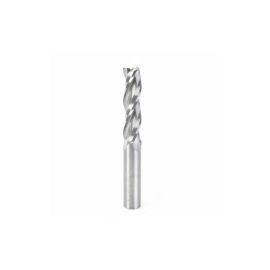 Amana Tool 46118 CNC Solid Carbide Spiral Plunge 1/2 D x 2 CH x 1/2 SHK x 4 Inch Long Up-Cut, 3-Flute Router Bit