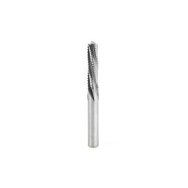 Amana Tool 46133 Carbide Tipped SC Roughing Spiral, Multi-Flute 1/4 D x 1 CH x 1/4 SHK x 2-9/16 Inch Long Router Bit for Composite Materials