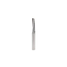 Amana Tool 46141 Solid Carbide Roughing Spiral 3 Flute Chipbreaker 1/4 Dia x 7/8 Cut Height x 1/4 Shank x 2-1/2 Inch Long Up-Cut Router Bit