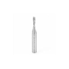 Amana Tool 46341 CNC Solid Carbide Spiral Plunge for Solid Wood 1/8 D x 1/2 CH x 1/4 SHK x 2 Inch Long Down-Cut Router Bit