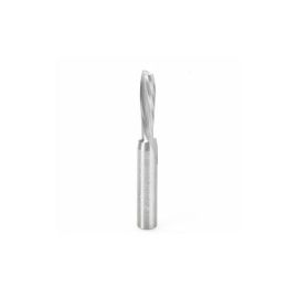 Amana Tool 46345 CNC Solid Carbide Spiral Plunge for Solid Wood 3/16 D x 5/8 CH x 1/4 SHK x 2 Inch Long Down-Cut Router Bit