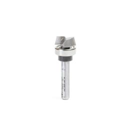 Amana Tool 47212 Carbide Tipped 15 Deg Bevel Trim 5/8 Dia x 1/4 Cut Height x 1/4 Inch Shank Router Bit with Upper Ball Bearing