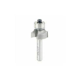 Amana Tool 49496 Carbide Tipped Corner Rounding 1/8 R x 3/4 D x 3/8 CH x 1/4 Inch SHK w/ Lower Ball Bearing Router Bit