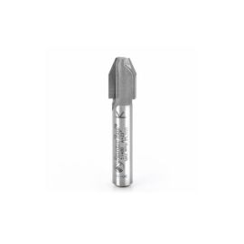 Amana Tool 51400 Carbide Tipped Combination Bevel/Flush Laminate Trim 22.5 Deg Angle x 11/32 D x 1/2 CH x 1/4 Inch SHK Router Bit