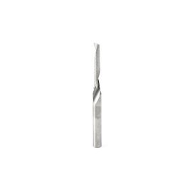 Amana Tool 51418 CNC SC Spiral O Single Flute, Plastic Cutting 3/16 D x 1-1/4 CH x 1/4 SHK x 3 Inch Long Up-Cut Router Bit with Mirror Finish