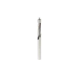 Amana Tool 51436 SC Spiral, Plastic Flush Trim 1/4 D x 3/4 CH x 1/4 SHK x 3 Inch Long Double BB Router Bit