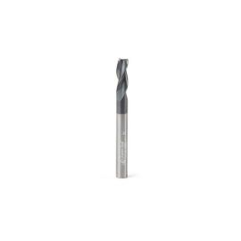 Amana Tool 51614 Metric SC Spiral for Steel, Stainless Steel & Non Ferrous Metal with AlTiN Coating 3-Flute x 6mm D x 16mm CH x 6mm SHK x 60mm Long Up-Cut Router Bit / 45 Deg Corner Chamfer End Mill