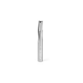 Amana Tool 51732 Solid Carbide Spiral Finisher 3/8 Dia x 5/8 Cut Height x 3/8 Shank x 3 Inch Long Down-Cut Router Bit, Leaves an Extra High Surface Finish