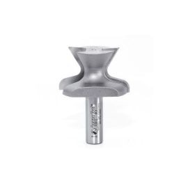 Amana Tool 53812 Carbide Tipped Finger Grip 1/4 x 3/16 R x 2 Inch D x 1-1/4 CH x 1/2 SHK Router Bit