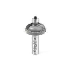 Amana Tool 54150 Carbide Tipped Classical Cove 5/16 R x 1-3/8 D x 5/8 CH x 1/2 Inch SHK w/ Lower Ball Bearing Router Bit