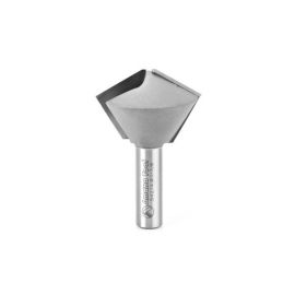 Amana Tool 54274 Carbide Tipped Multi-Sided Glue Joint 60 / 30 Deg x 1-7/8 D x 1-1/4 CH x 1/2 Inch SHK Router Bit