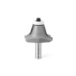 Amana Tool 57130 Carbide Tipped Undermount Bowl Solid Surface 2-1/4 D x 1-1/4 CH x 18 Deg Angle x 1/2 Inch SHK Router Bit