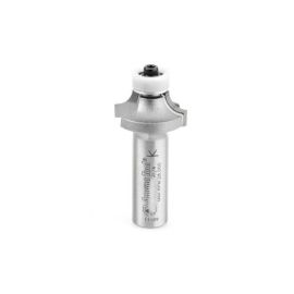 Amana Tool 57149 Carbide Tipped Corner Rounding with Ultra-Glide BB Guide Solid Surface 1 Inch D x 1/2 CH x 1/4 R x 1/2 SHK Router Bit