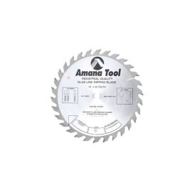 Amana Tool 610301 Carbide Tipped Glue Line Ripping 10 inch D x 30T TCG, 22 Deg, 5/8 Bore, Circular Saw Blade