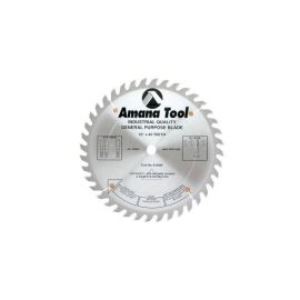 Amana Tool 610400 Carbide Tipped General Purpose 10 Inch Dia x 40T ATB, 15 Deg, 5/8 Bore, Circular Saw Blade