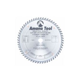 Amana Tool 612601 Carbide Tipped General Purpose 12 Inch D x 60T TCG, 10 Deg, 1 Inch Bore, Circular Saw Blade