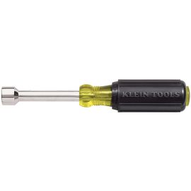 Klein 630-3-16 Nut Driver Cushion-Grip 3 inch Hollow-Shaft 3/16 inch Hex