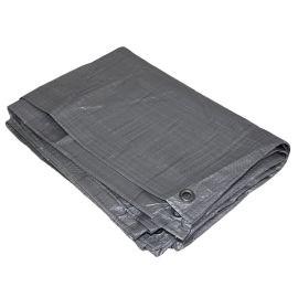 Grip 78510  6' X 8' Grey Tarp - 36