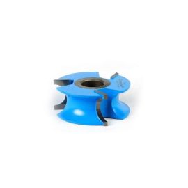 Amana Tool 927 Carbide Tipped 3-Wing Bullnose 3/8 R x 3/4 Bead R x 2-5/8 D x 1-1/16 CH x 1/2 & 3/4 Bore Shaper Cutter