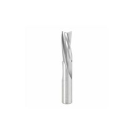 Amana Tool 46430 Solid Carbide Slow Spiral 3/8 D x 1 CH x 3/8 SHK x 2-1/2 Inch Long Down-Cut 3-Flute Router Bit