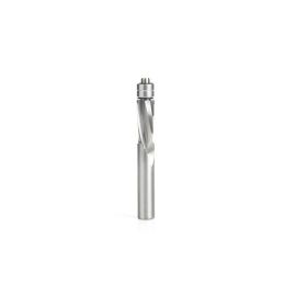 Amana Tool 46400 Solid Carbide UltraTrim Spiral 1/2 D x 1-1/4 CH x 1/2 SHK x 4 Inch Long w/ Double Lower BB Down-Cut Router Bit