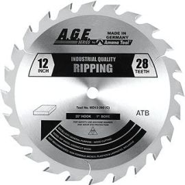 A.G.E by Amana MD10-240UTB 10 in x 24 Tooth Ultra Thin Kerf Ripping Saw Blade