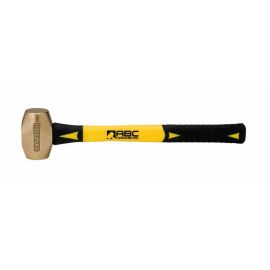 ABC Hammers ABC3BF 3 LB. BRASS HAMMER WITH 14" FIBERGLASS HANDLE