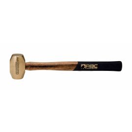 ABC Hammers ABC4BW 4 LB. BRASS HAMMER WITH 15" WOOD HANDLE