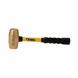 ABC Hammers ABC5BFB 5 Lbs. Brass Hammer w/ 12" Fiberglass Handle